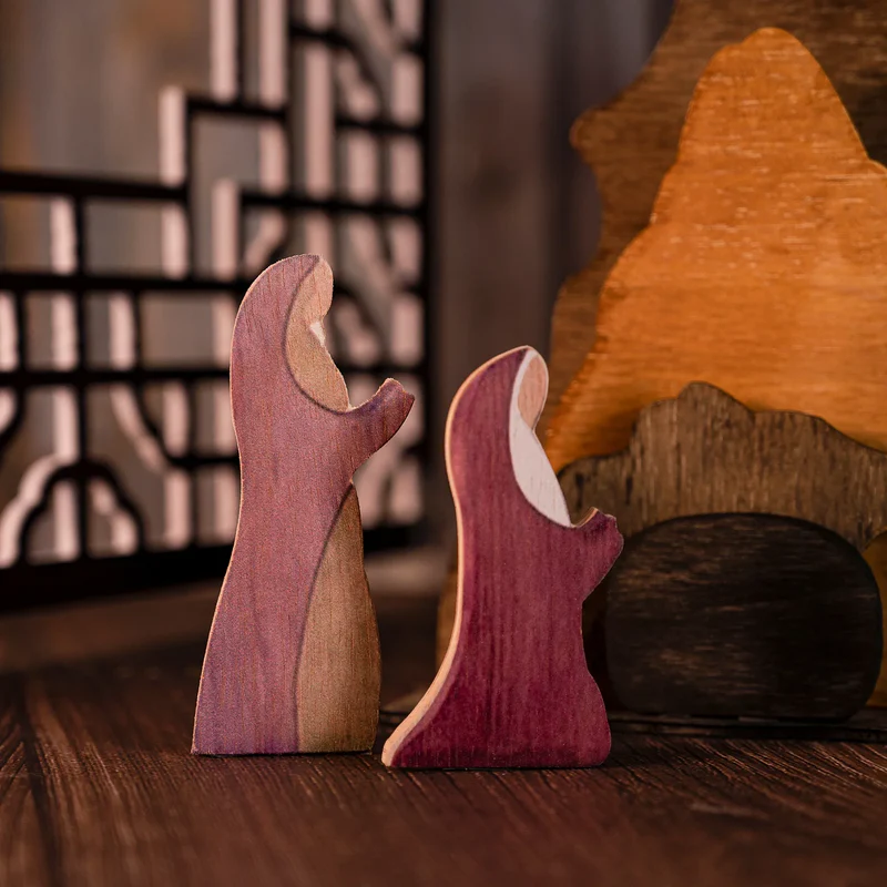 Easter Scene Wooden Decoration - Artwork in your home - Image 5