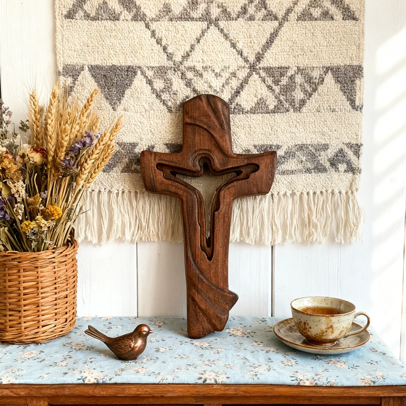 Empty Form, Full Faith: -Jesus Ascends the Cross - Image 5