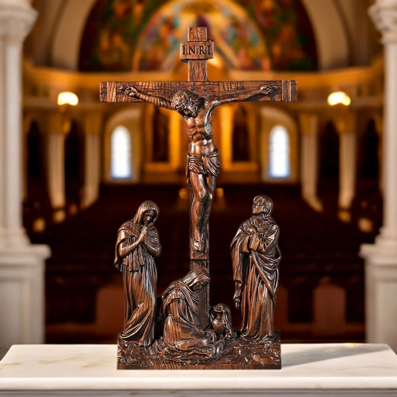 New Product Jesus crucifixion scene ornaments - Image 4