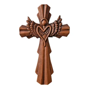 Angel Guardian Cross Wall Decoration