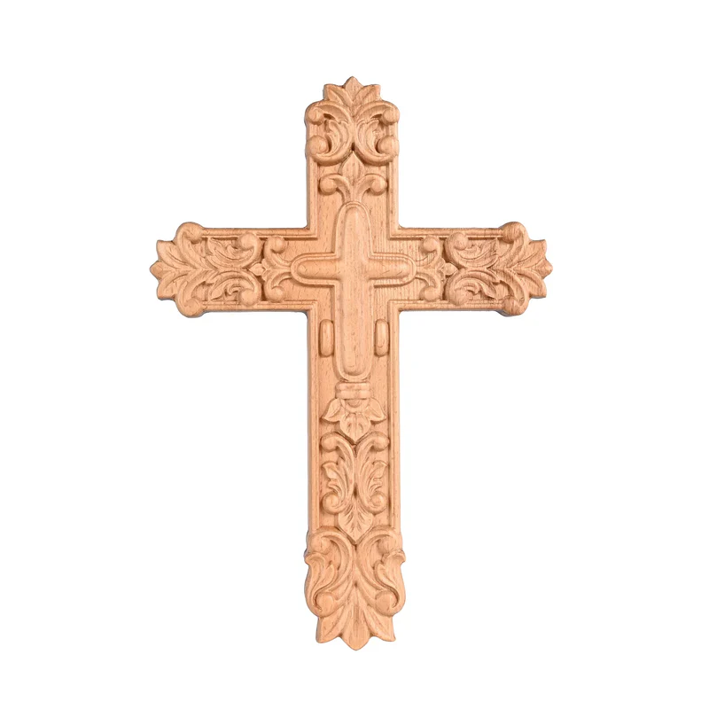 Lily Beech Cross Wall Decoration